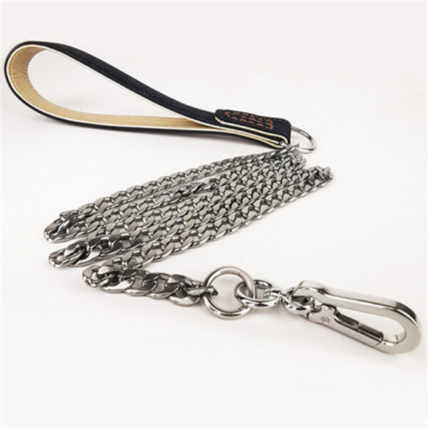 Stainless Steel Anti-Bite Dog Leash - Image 5