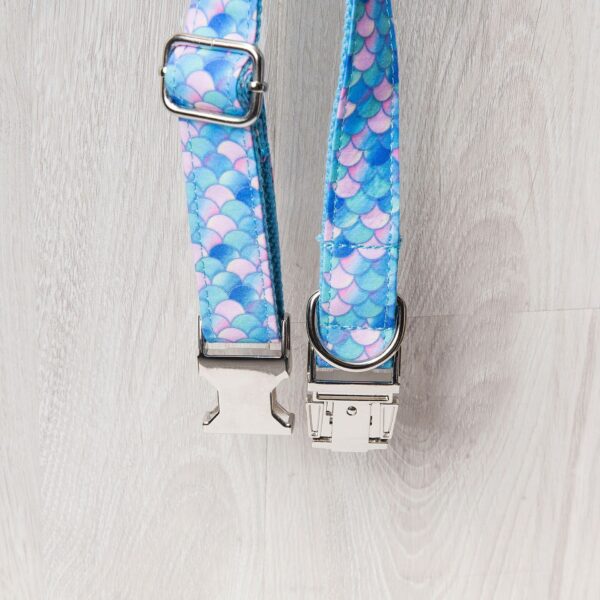 Chic Mermaid Pet Collar for Stylish Pets - Image 2