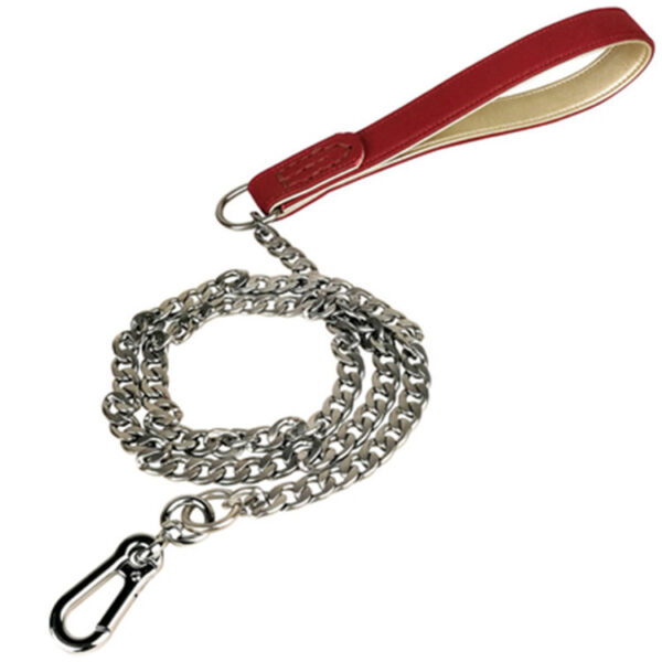 Stainless Steel Anti-Bite Dog Leash - Image 2