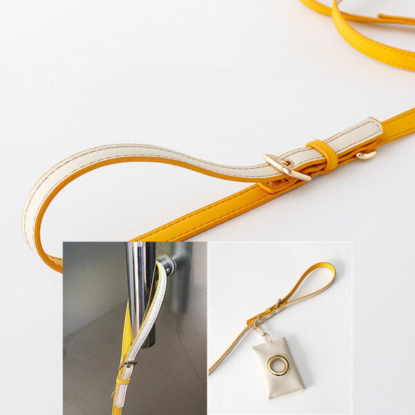 Multifunctional Leather Dog Leash - Image 2