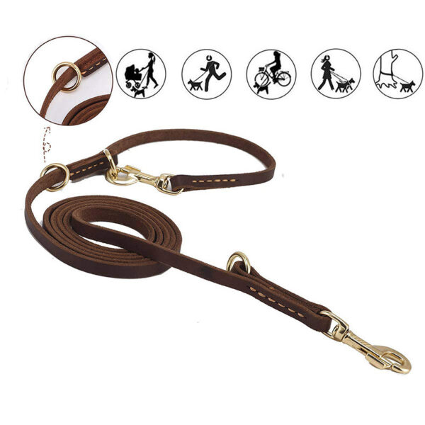 Multifunctional Dog Leash with Hooks - Image 5