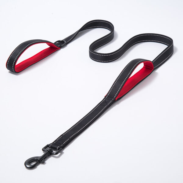 Double Thick Reflective Dog Leash - Image 9