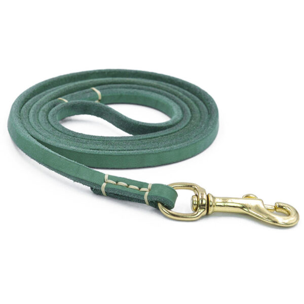 Handmade Genuine Leather Dog Leash - Image 2