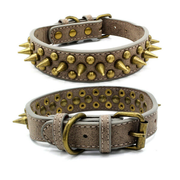 Retro Studded Dog Collar - Image 4