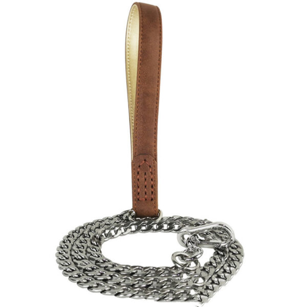 Stainless Steel Anti-Bite Dog Leash - Image 3