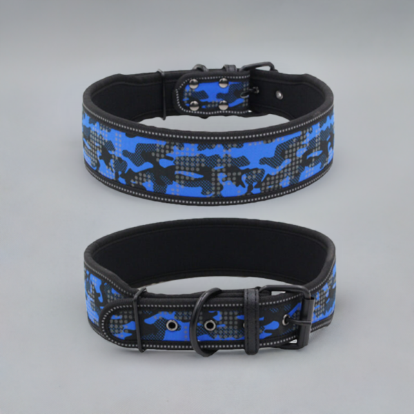 Reflective Camouflage Comfortable Dog Collar