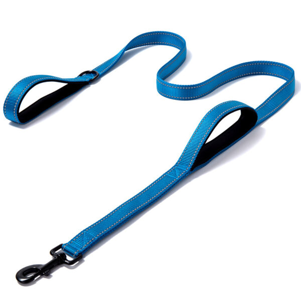 Double Thick Reflective Dog Leash - Image 5