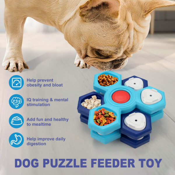 4 Layers Puzzle Slow Feeder Dog Bowls - Image 4